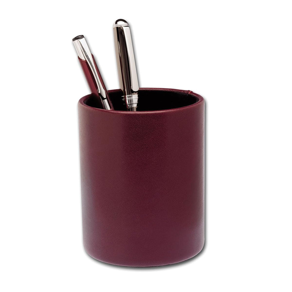 Burgundy Leather 7-Piece Desk Set A5455