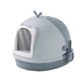 Covered Cat Litter Box with Scoop Y41064