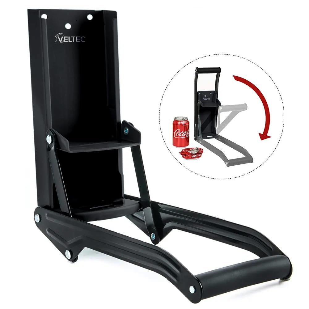 16 Oz and 12 Oz Wall-Mounted Can Crusher and Bottle Opener P845882