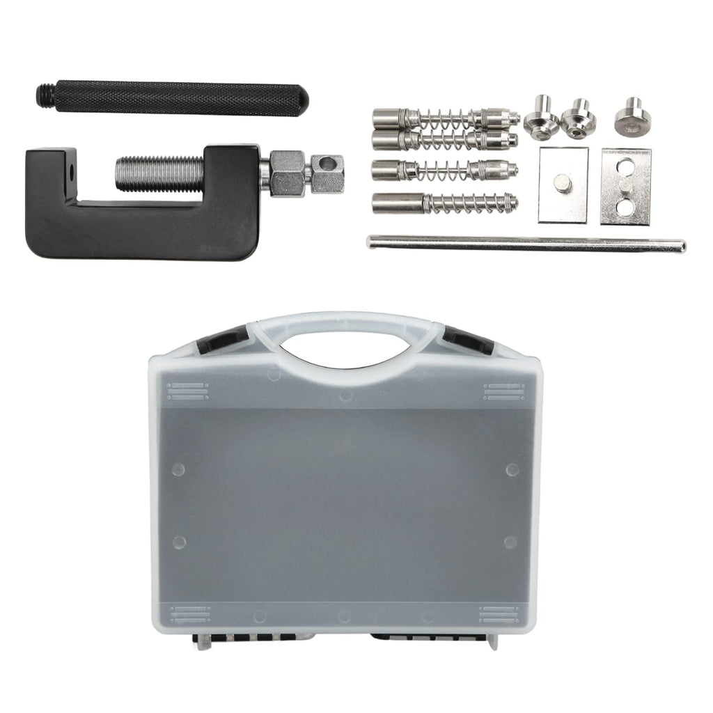 Motorcycle Chain Breaker Tool Set, 12-Piece Riveting Kit Q678