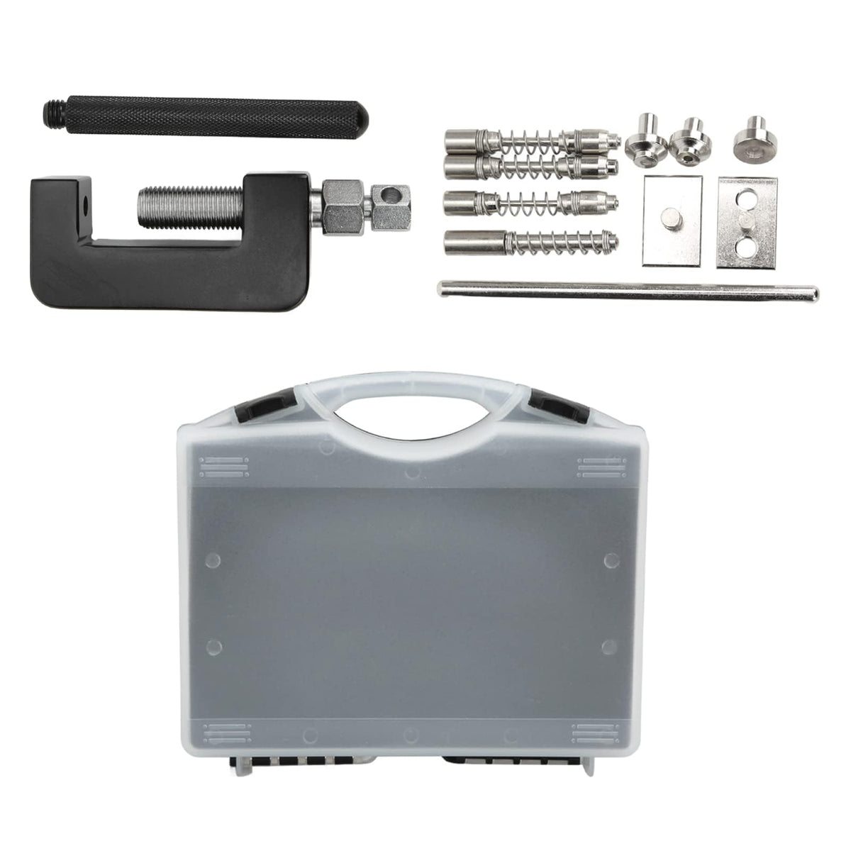 Motorcycle Chain Breaker Tool Set, 12-Piece Riveting Kit Q678