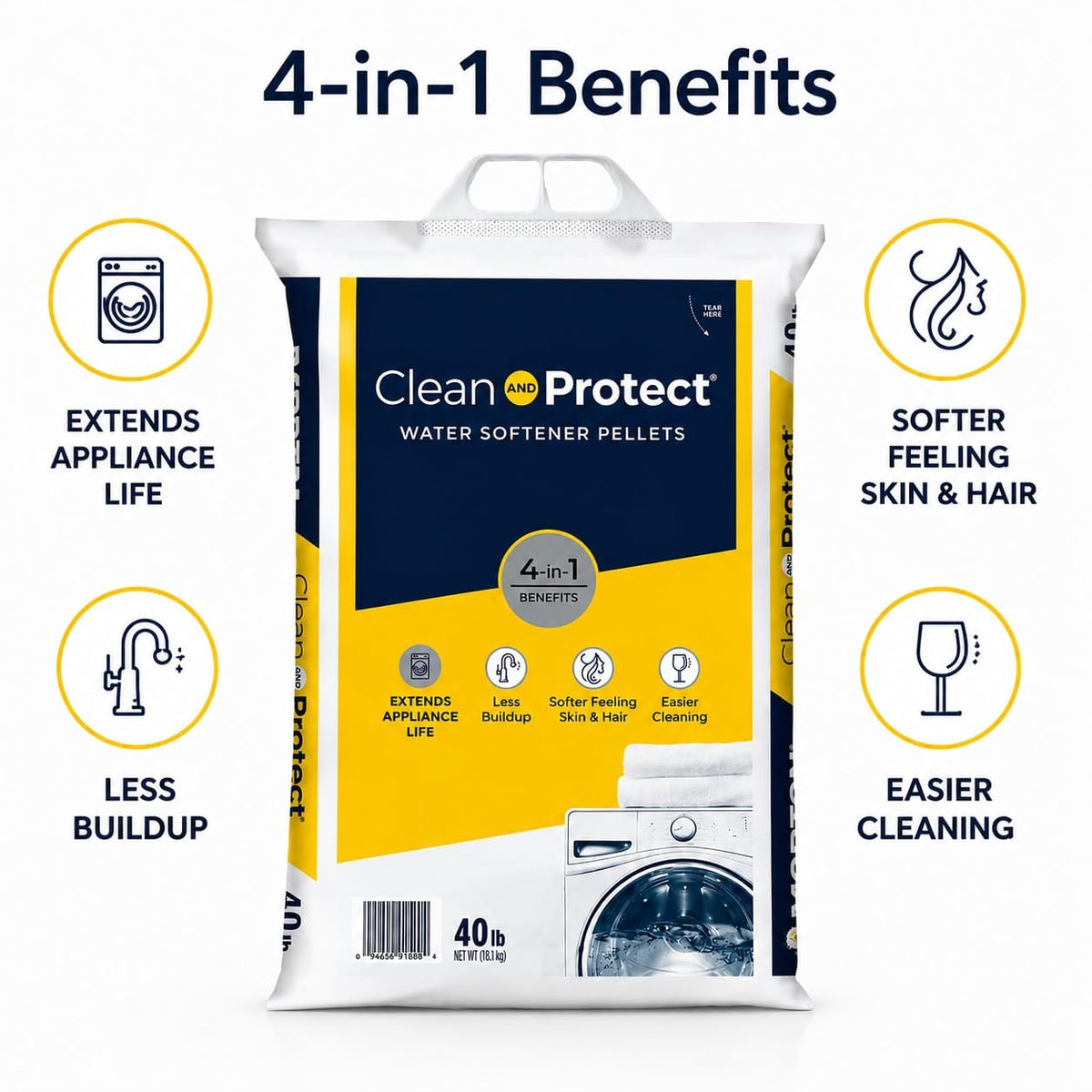 40 lb Water Softener Salt Pellets K1934