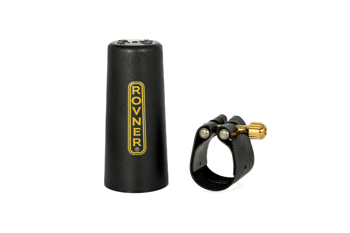Alto Saxophone Ligature & Plastic Cap E9920