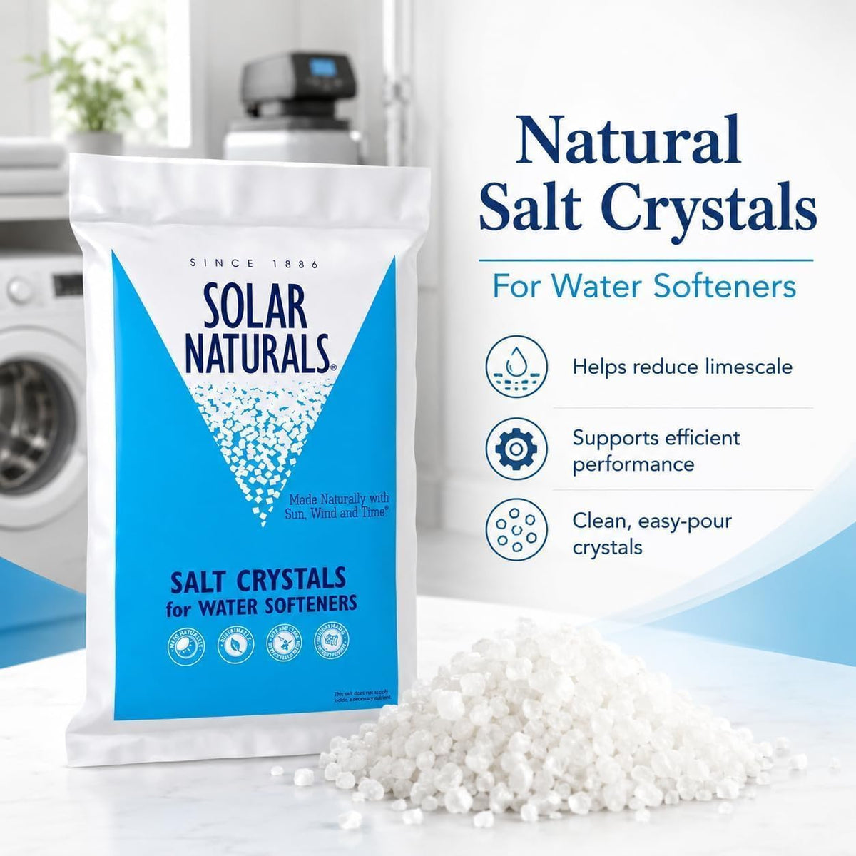 Solar Salt Crystals Pack of 2 T3823