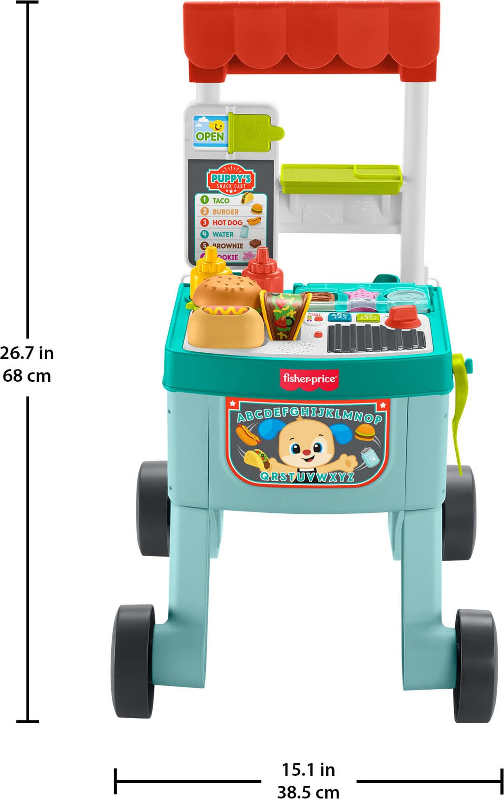 Baby Learning Toy 4-in-1 Walker with 14 Pieces K4010