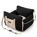 Waterproof Dog Car Seat with Safety Leash, Black G921117