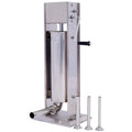 Stainless Steel Dual Speed 15lb/7L Sausage Stuffer with 4 Nozzles K8510