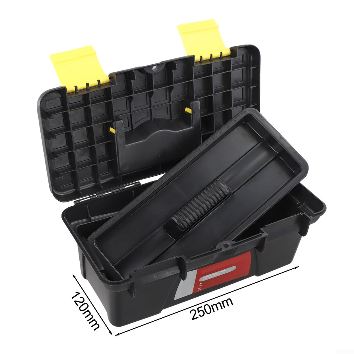 10 Inch Dual Layer Plastic Toolbox Y752