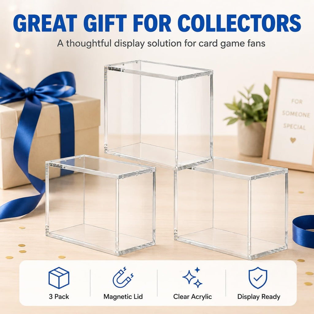 Clear Acrylic Trading Card Display Case N191
