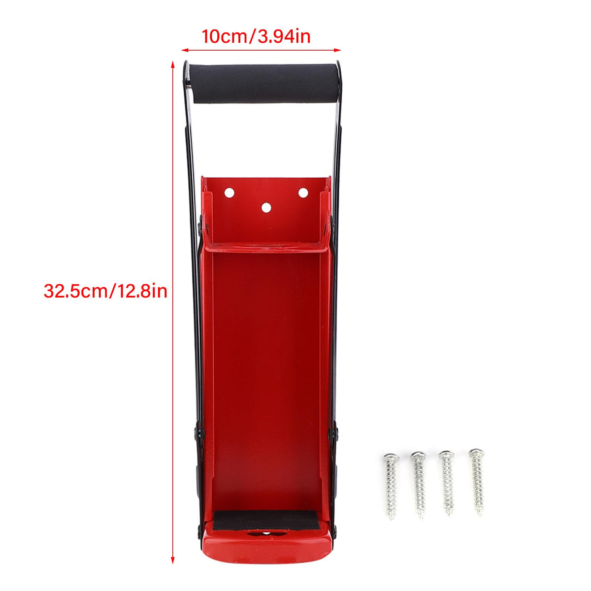 500ML Red Steel Can Crusher with Opener J4691