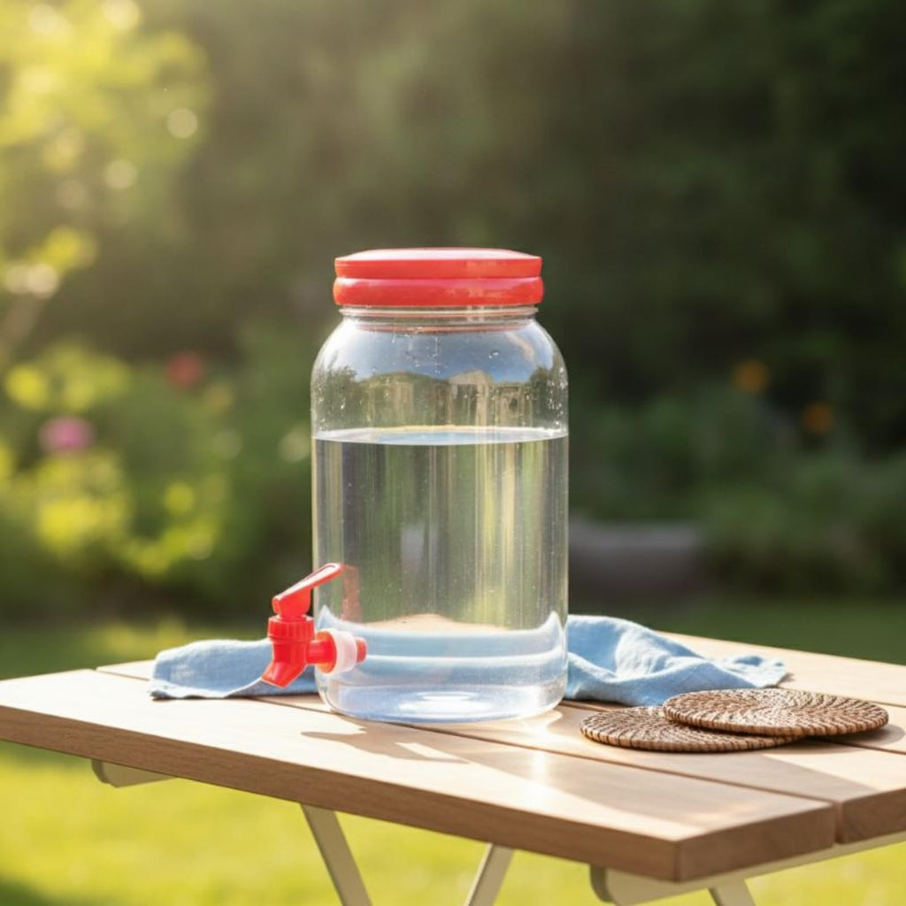 Clear 3.8L Beverage Dispenser with Spigot V362734