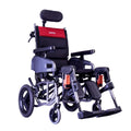 16" Reclining Transport Wheelchair with Elevating Leg Rest F46757