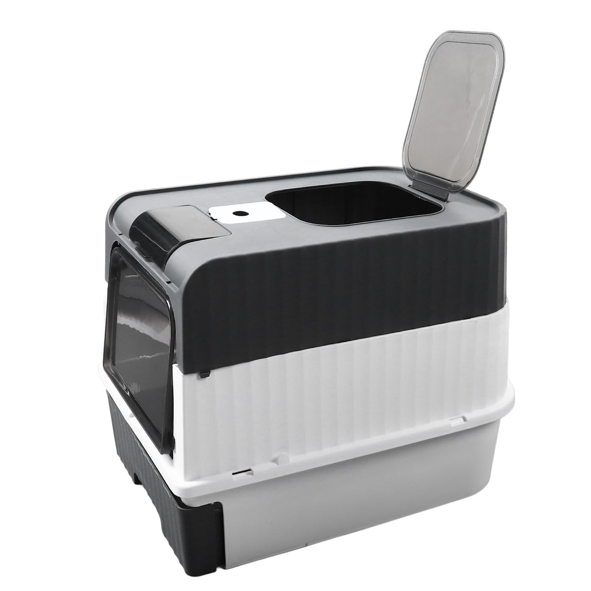 Enclosed Cat Litter Box with Lid and Scoop Q71312