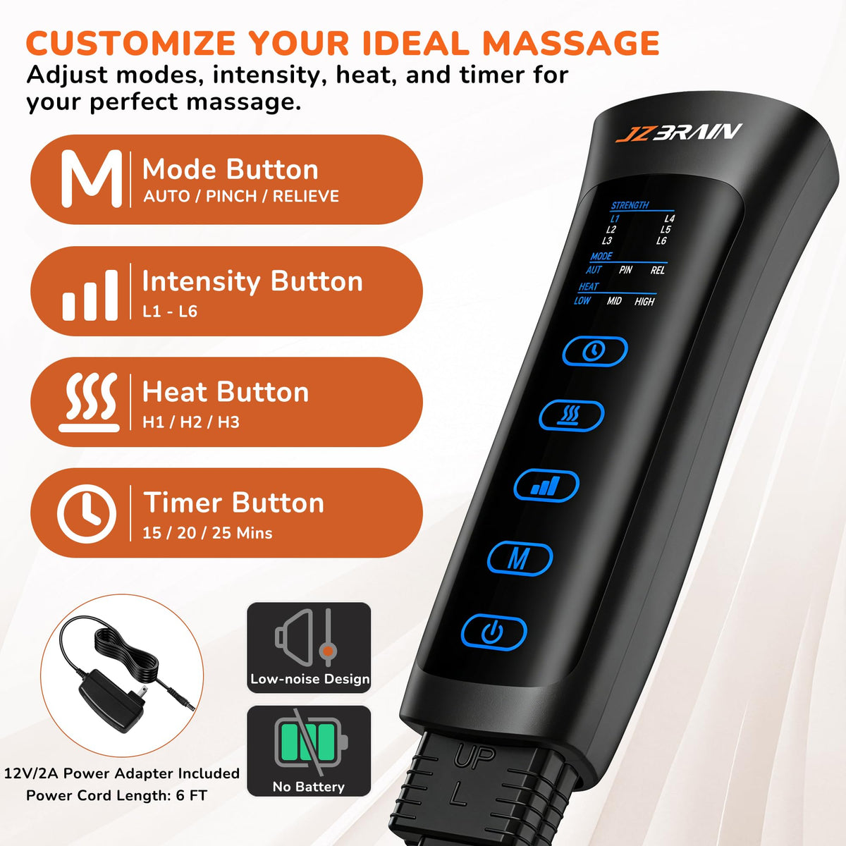 Air Compression Leg Massager with Heat U52644