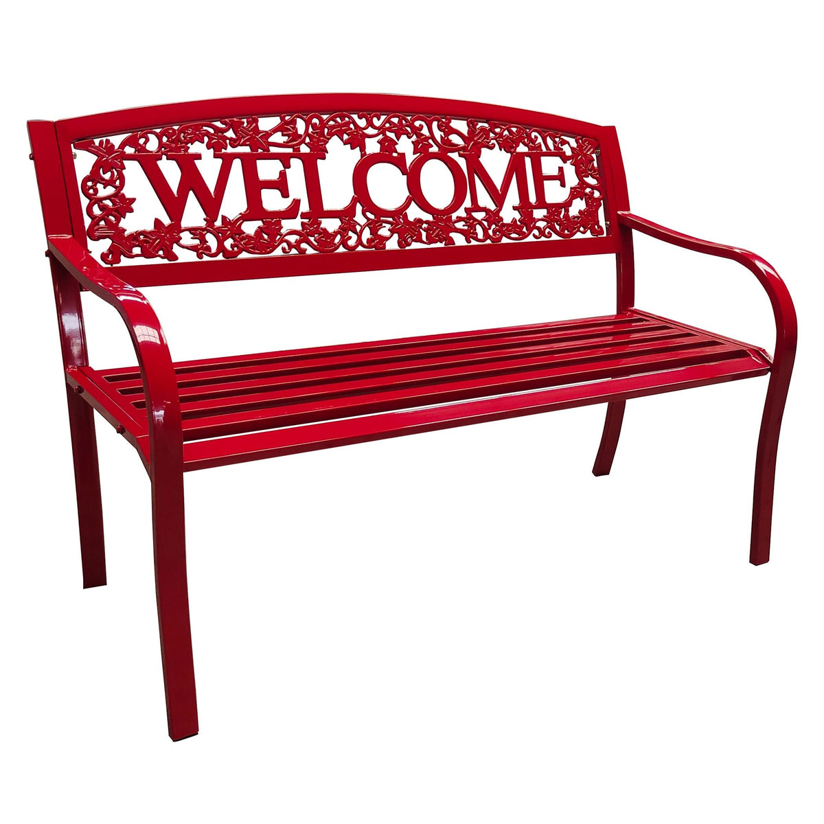 Metal Welcome Bench Q45257