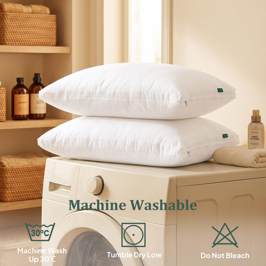 King Size Set of 2 Adjustable Memory Foam Bed Pillows M79809