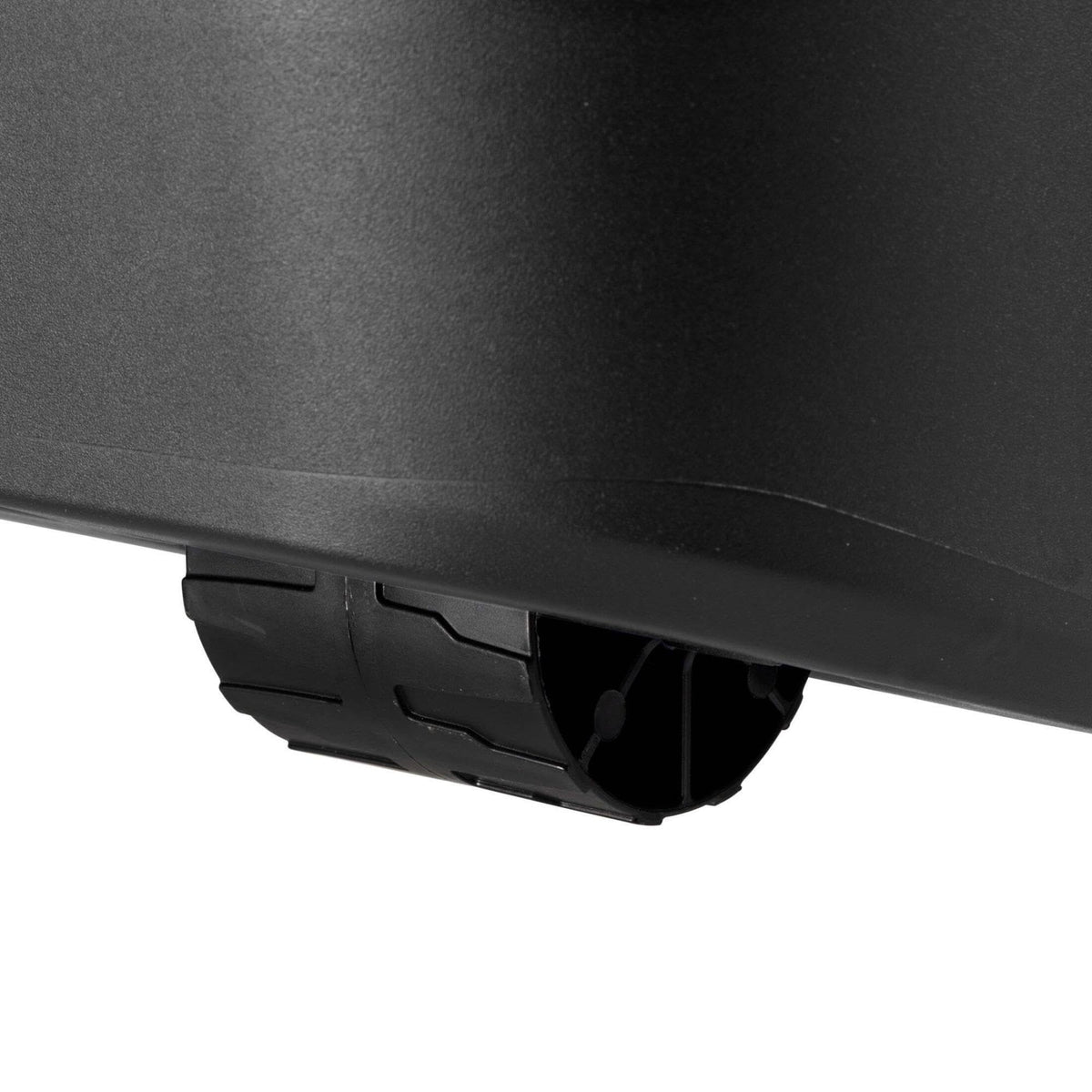 22 Gallon Black Wheeled Plastic Storage Trunk E41637