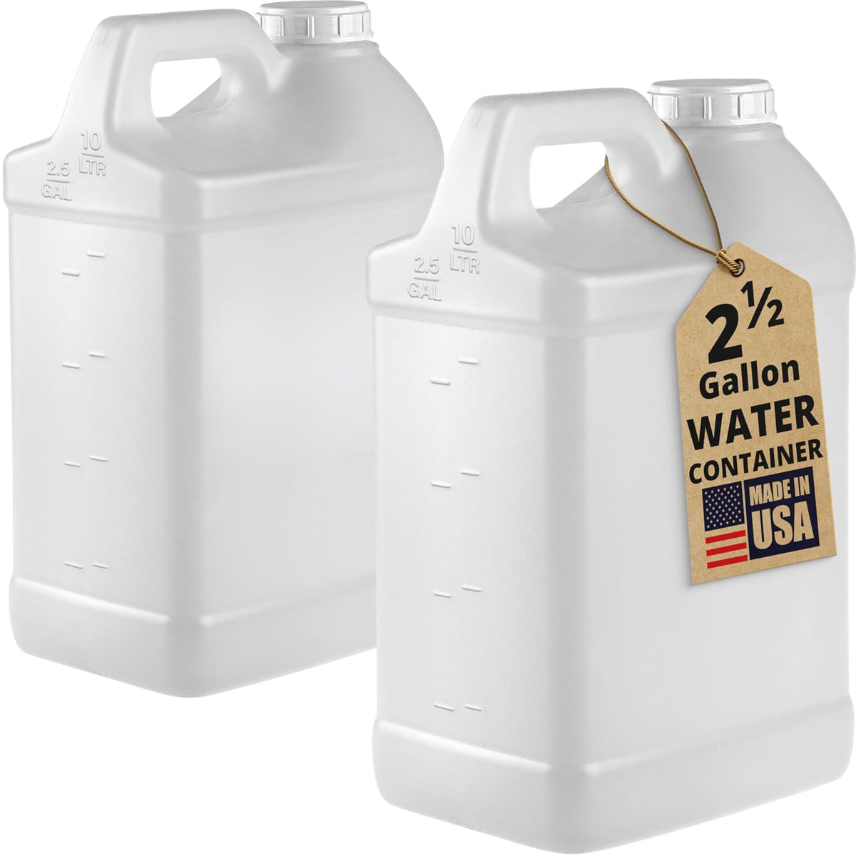 2.5 Gallon Water Container Jug with Handle Q27038