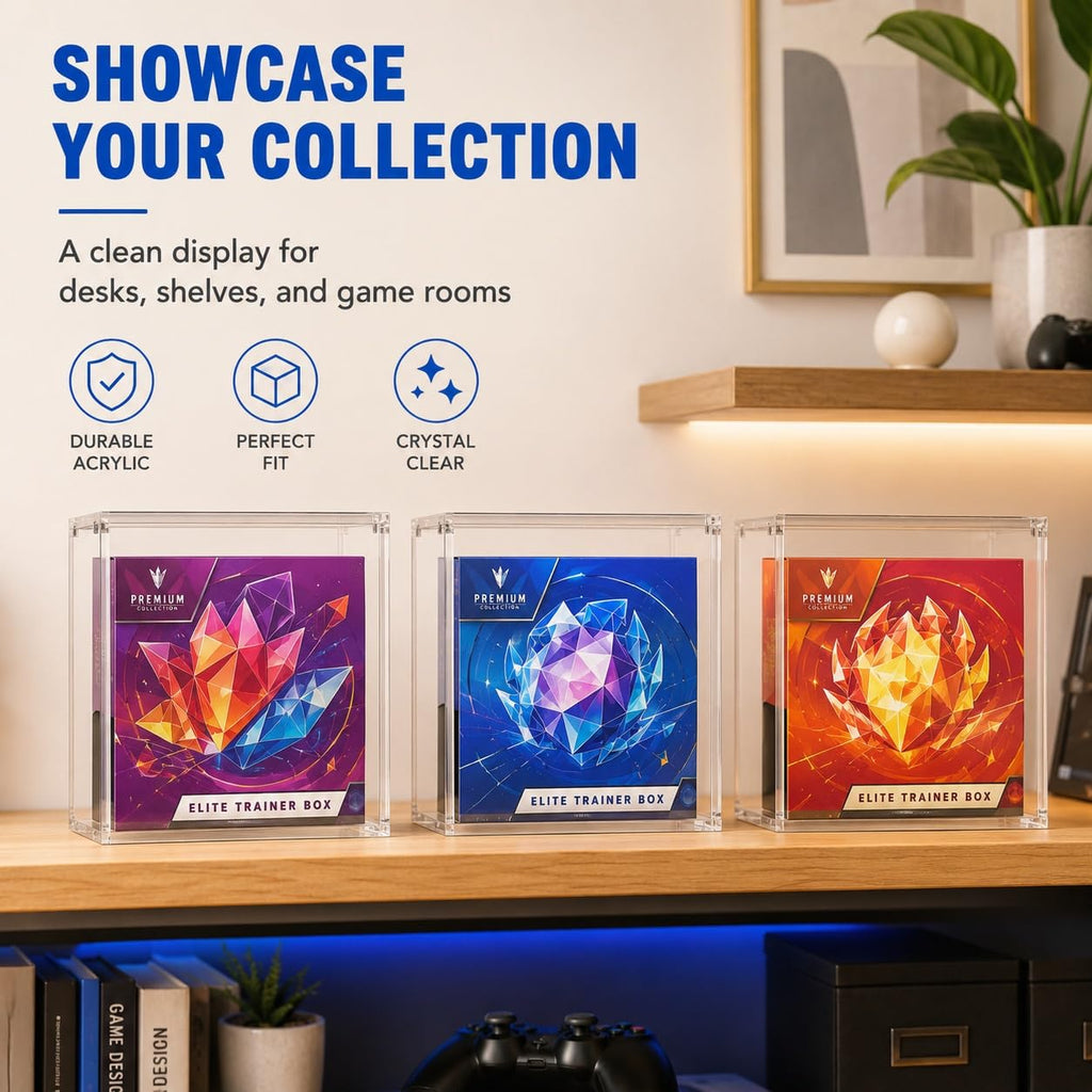 Clear Acrylic Trading Card Display Case N191