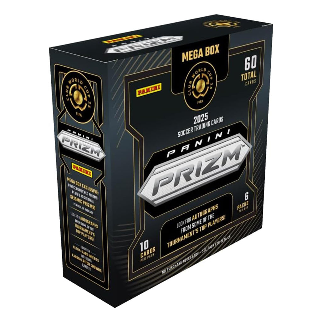 Panini Prizm Club World Cup Soccer Mega Box Trading Cards J7505