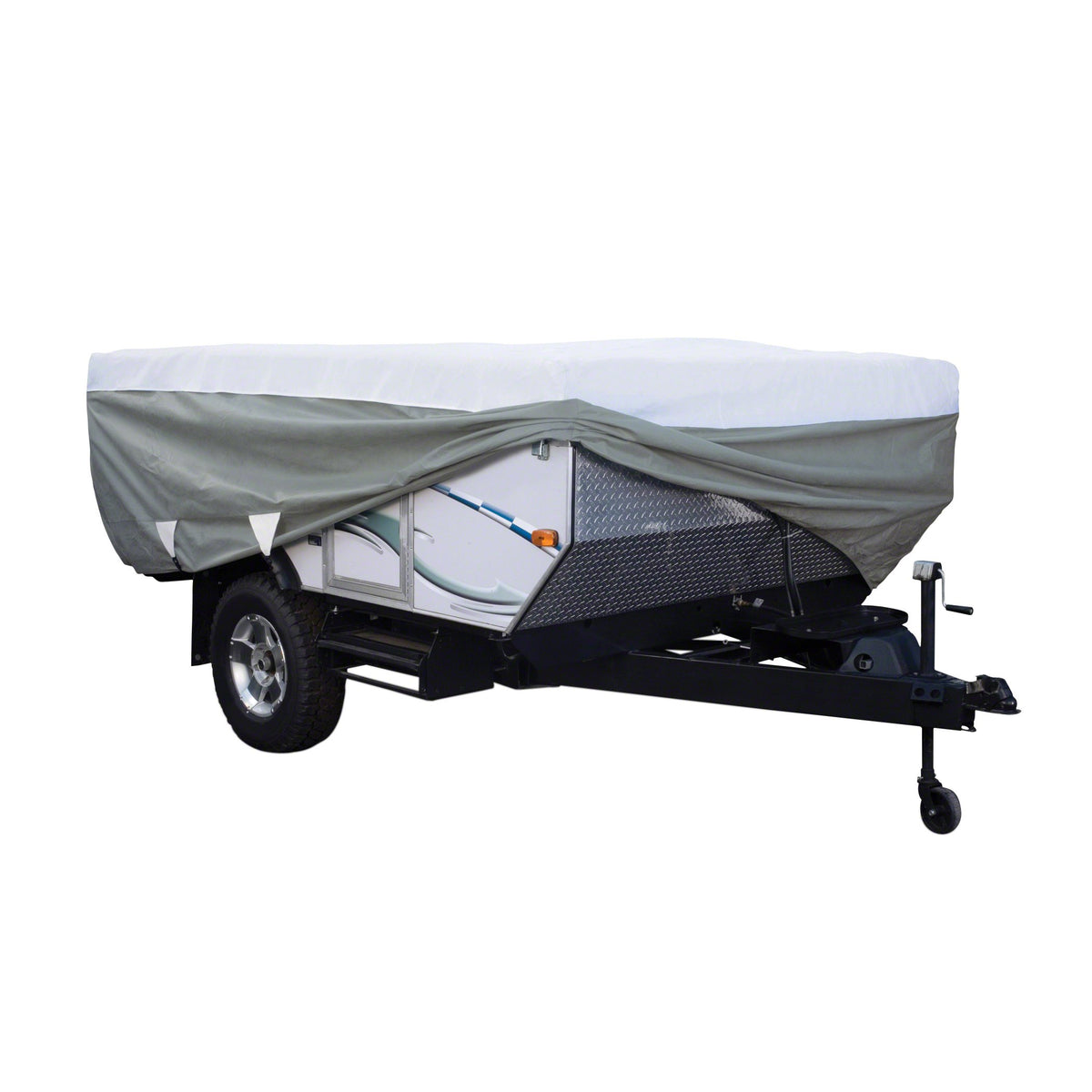 Folding Camping Trailer Cover, Fits 14'-16'L R473