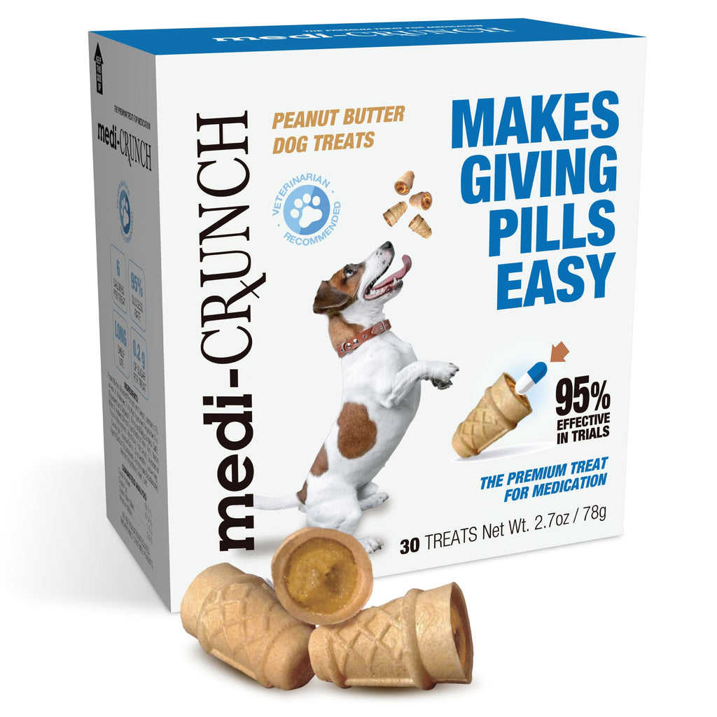 Peanut Butter Dog Pill Treats 30 Count T233