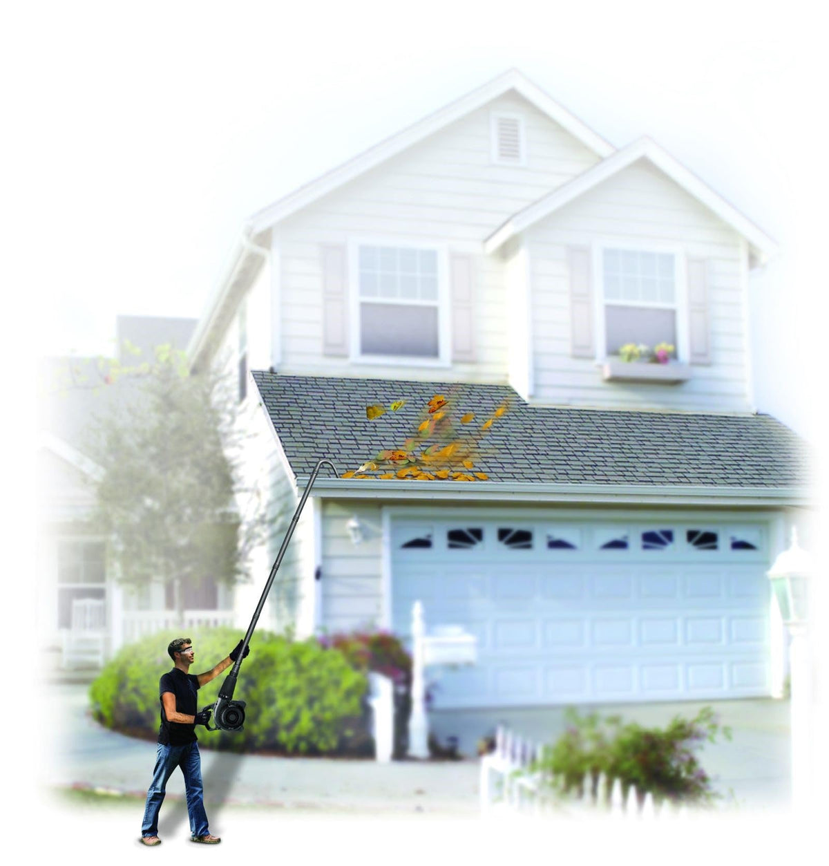 Gutter Cleaning Kit Extension Wand 11ft Reach M404