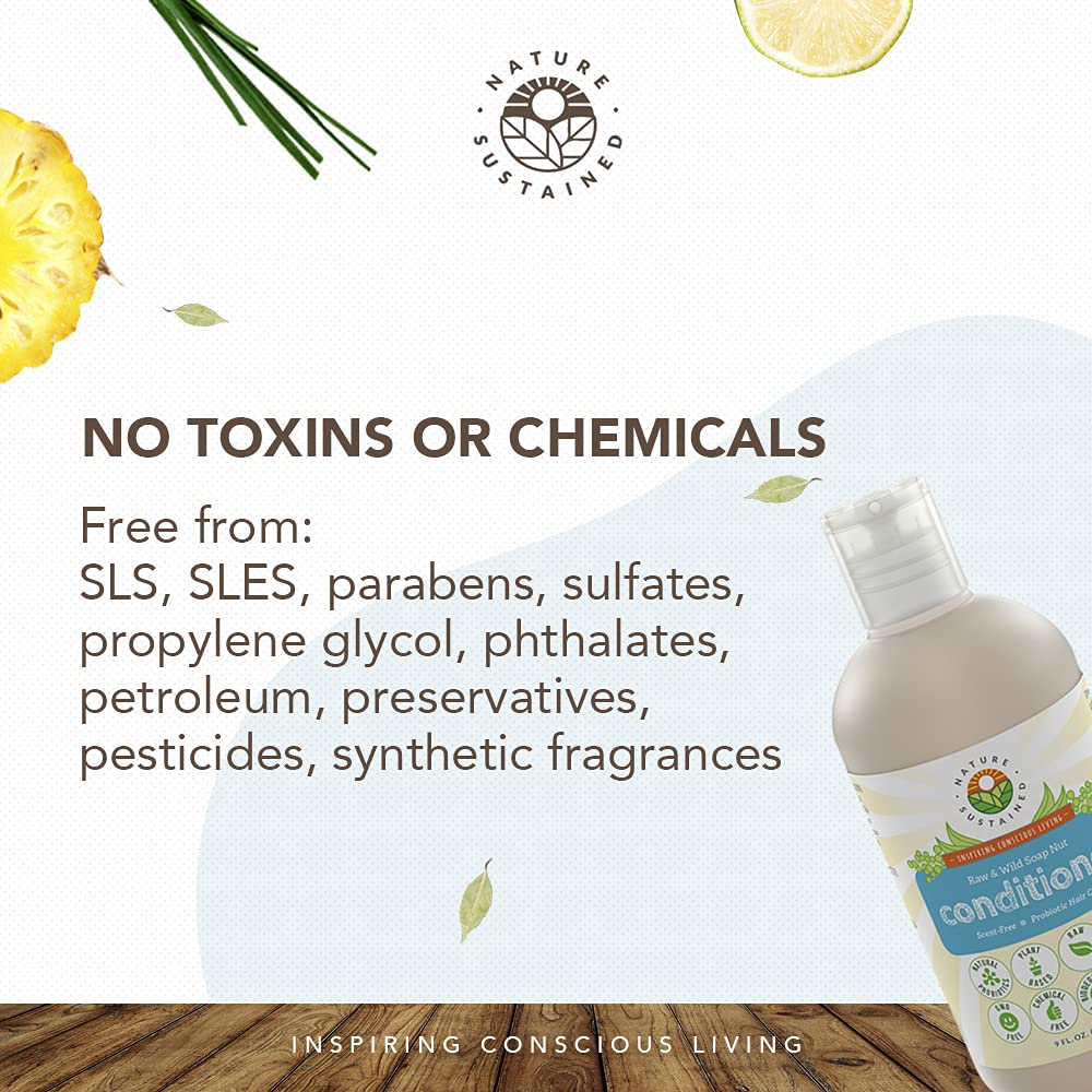 Organic Fragrance Free Conditioner 9 Oz B5327