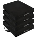 4 Pack Waterproof Oxford Fabric Bleacher Seat Cushions Q364