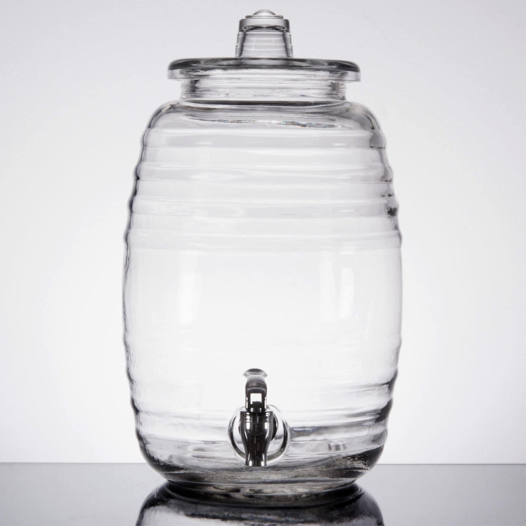 2.5 Gallon Glass Beverage Dispenser Q616420