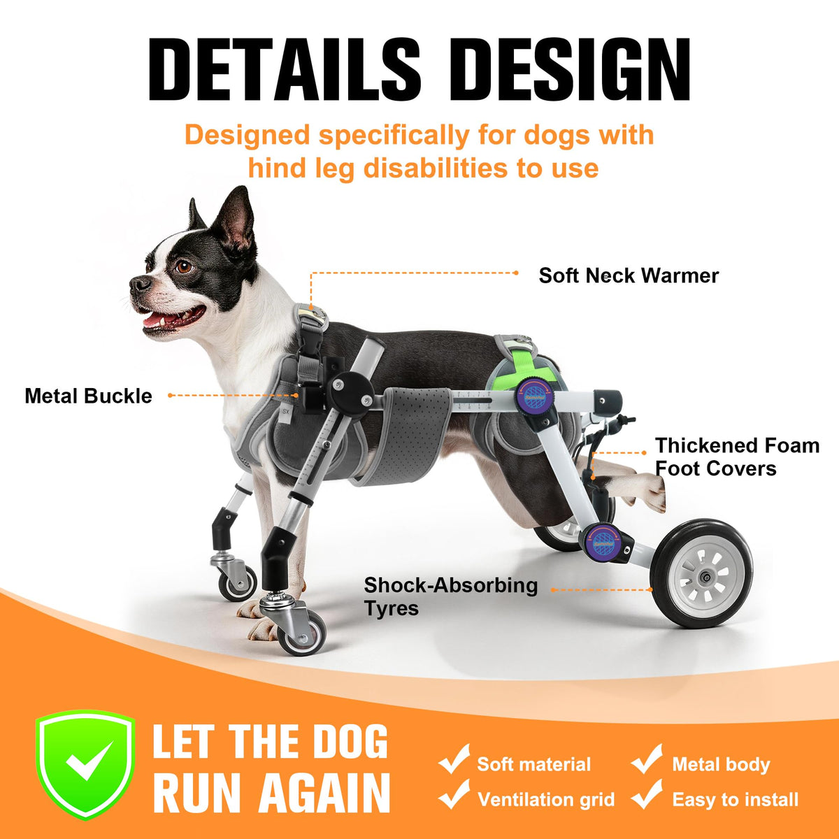 Dog Wheelchair for Small Dogs N8006