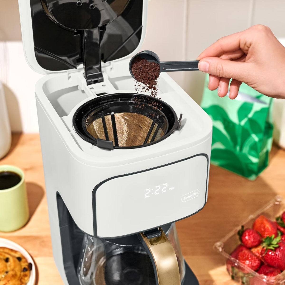 12-Cup Programmable Drip Coffee Maker W5365