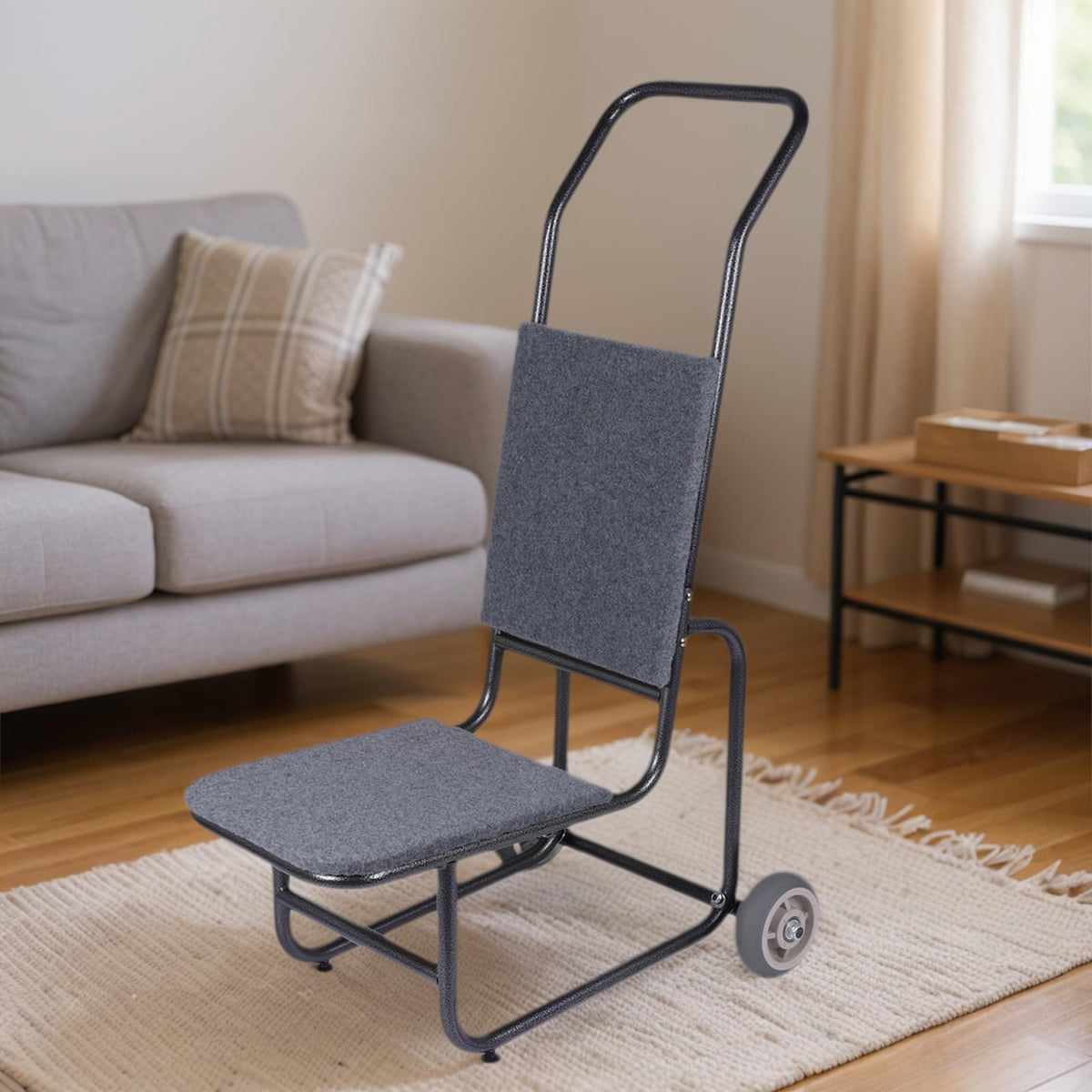 Folding Chair Table Cart with Wheels I537
