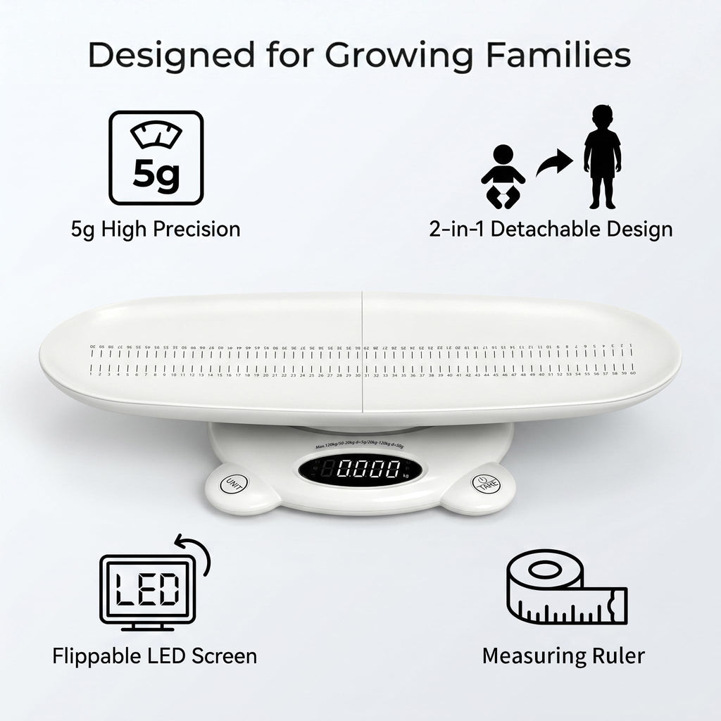 White Digital Baby Scale C6415