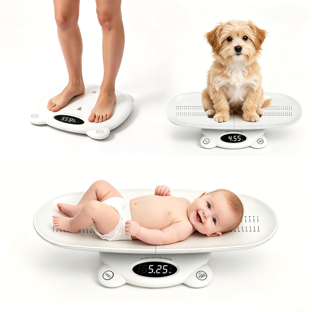 White Digital Baby Scale C6415
