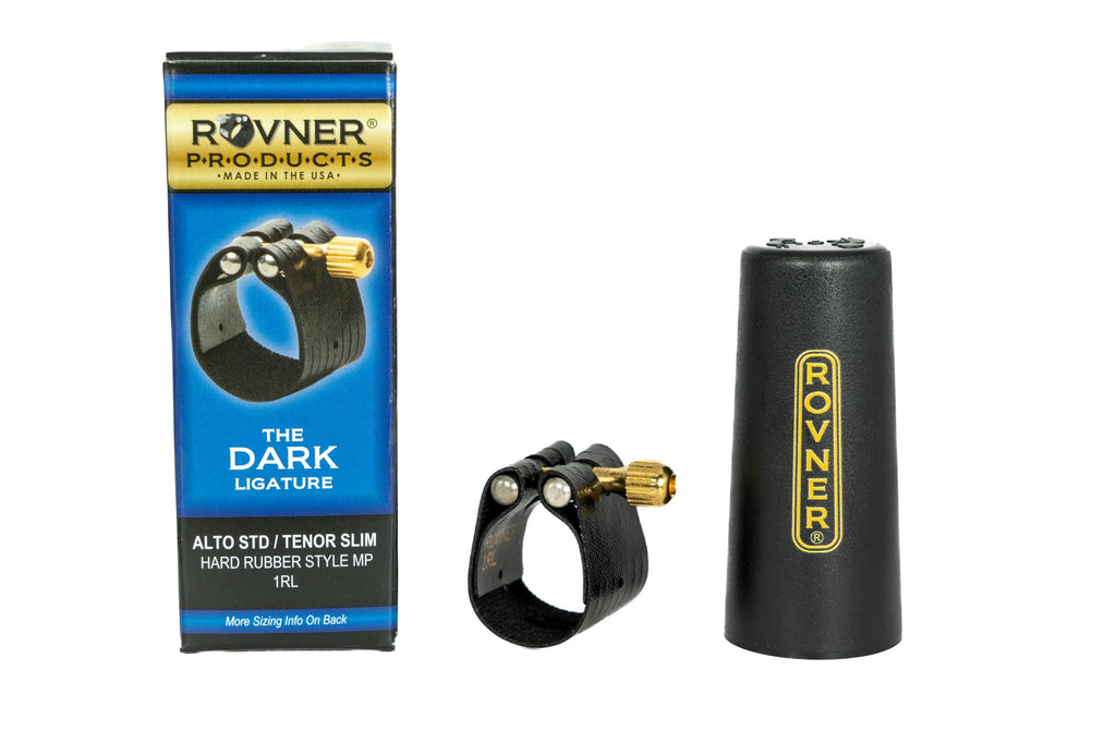 Alto Saxophone Ligature & Plastic Cap E9920