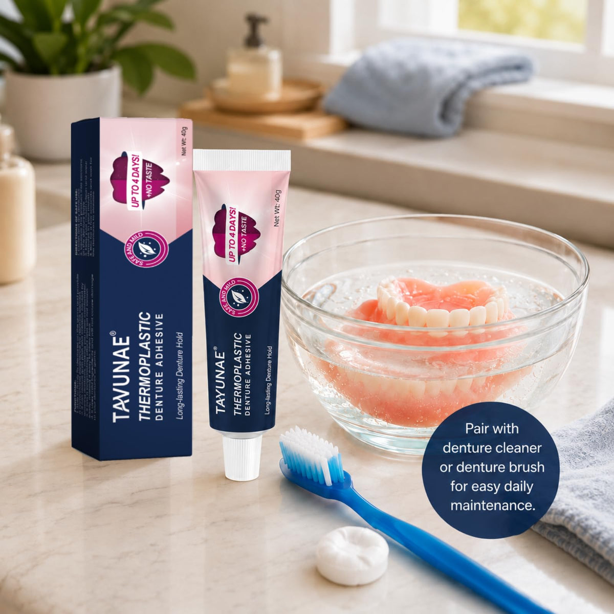 Adhesive Cream Denture Kit R555