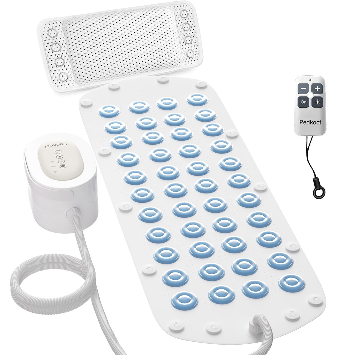 Heated Bubble Bath Mat with Remote Control Z259177