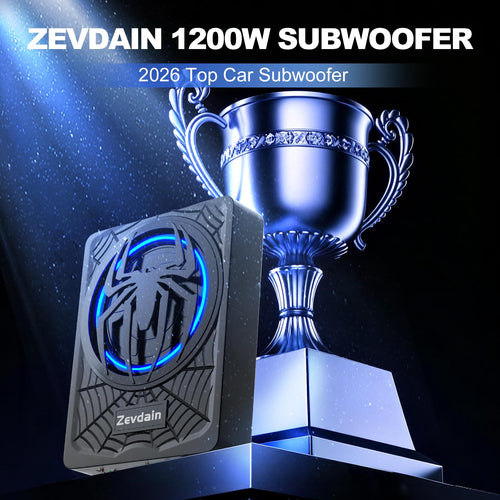 1200w Underseat Subwoofer with Amp Q947
