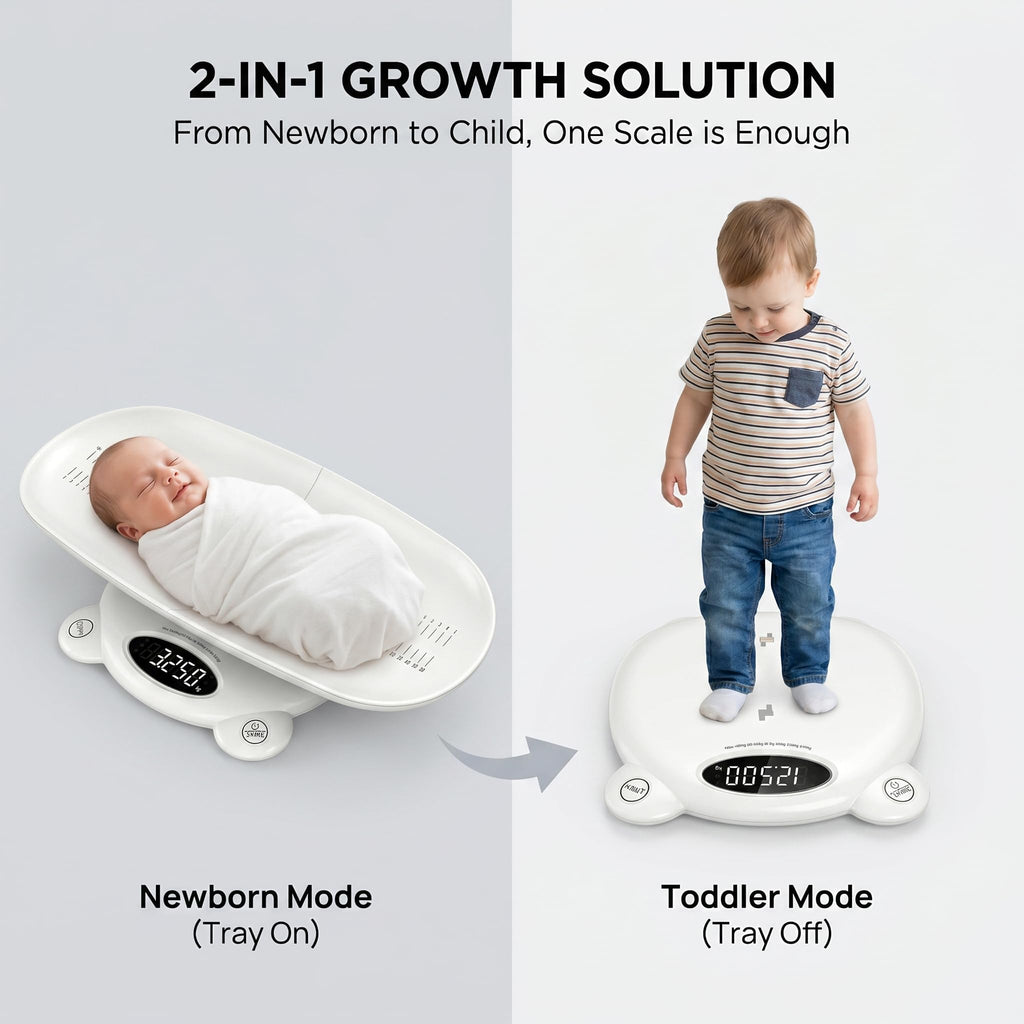 White Digital Baby Scale C6415