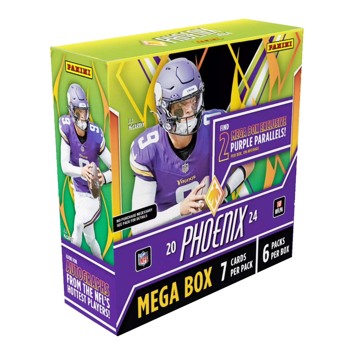 42 Cards NFL Football Trading Cards Mega Box L403358