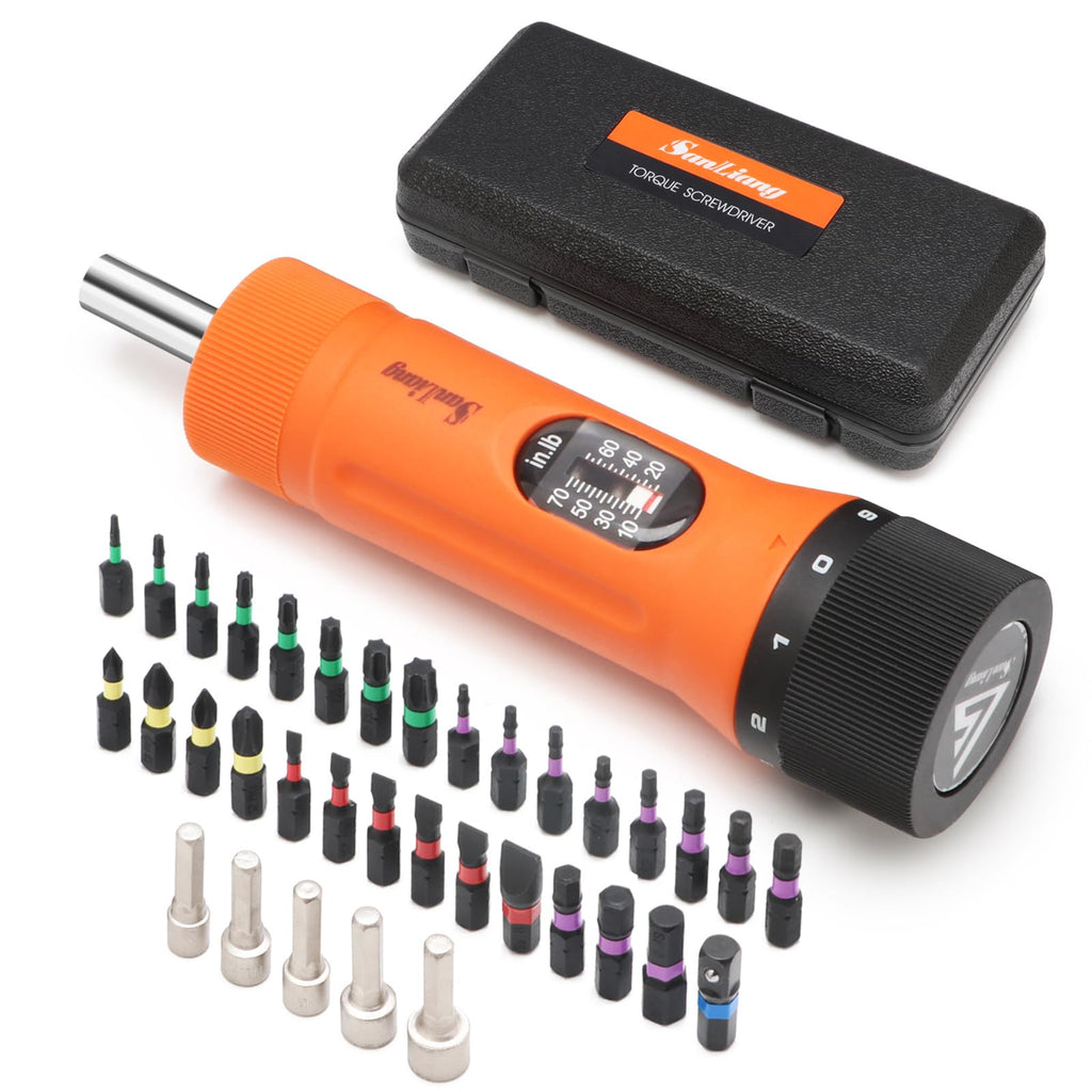 36Pcs Torque Screwdriver Wrench Set with 29 S2 Bits I112726