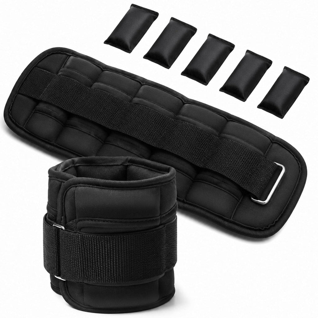 Adjustable 10 lbs Ankle Weights Set Y776301