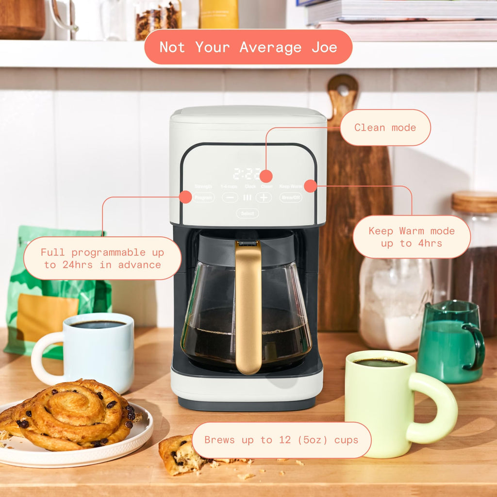 12-Cup Programmable Drip Coffee Maker W5365
