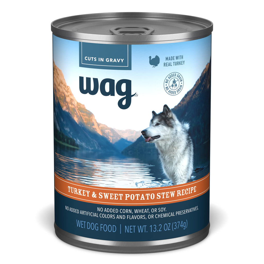 Turkey & Sweet Potato Recipe Canned Dog Food 13.2 oz Can Pack of 12 G41229