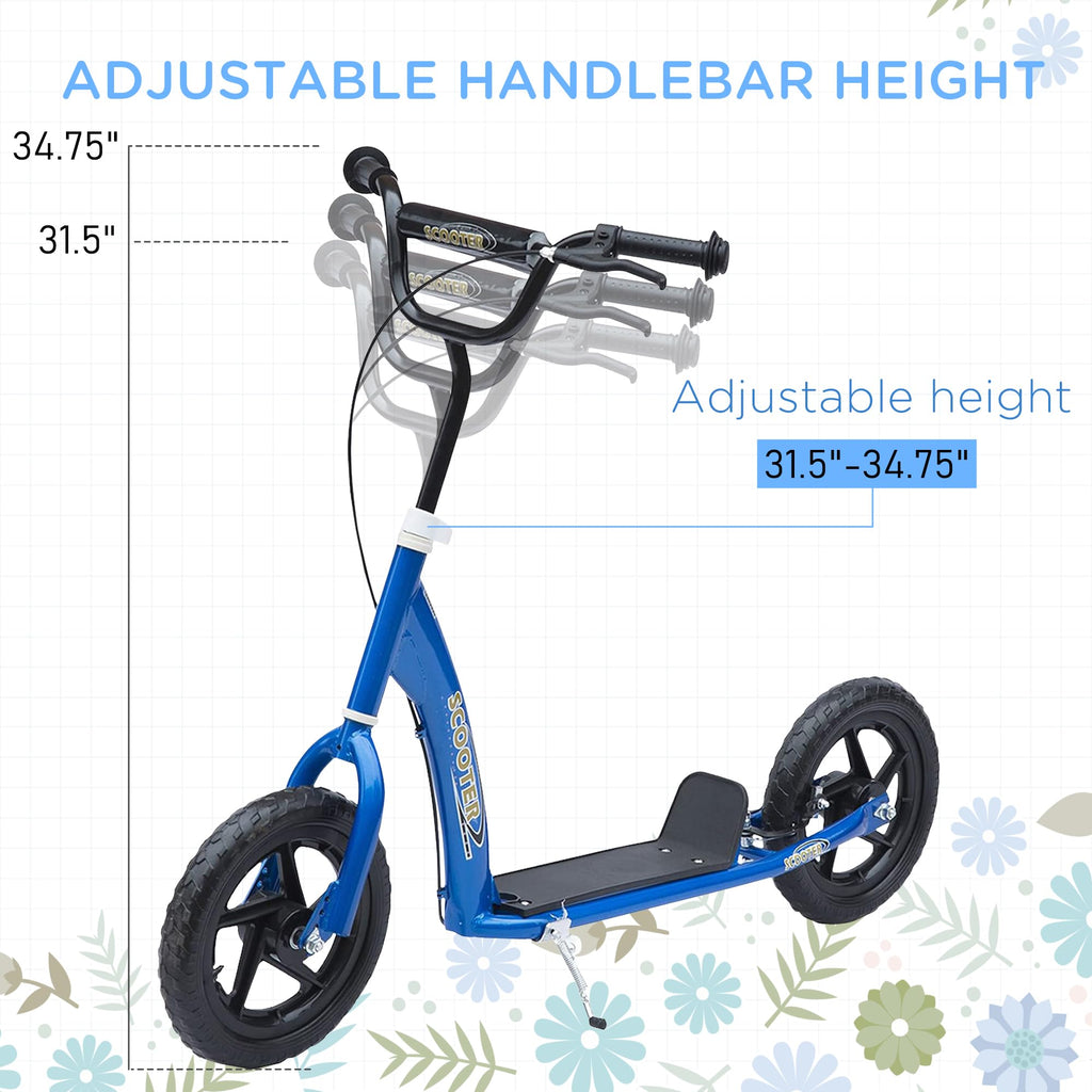Kick Scooter for Kids 5-12 Years Old 12" EVA Tyres X904308