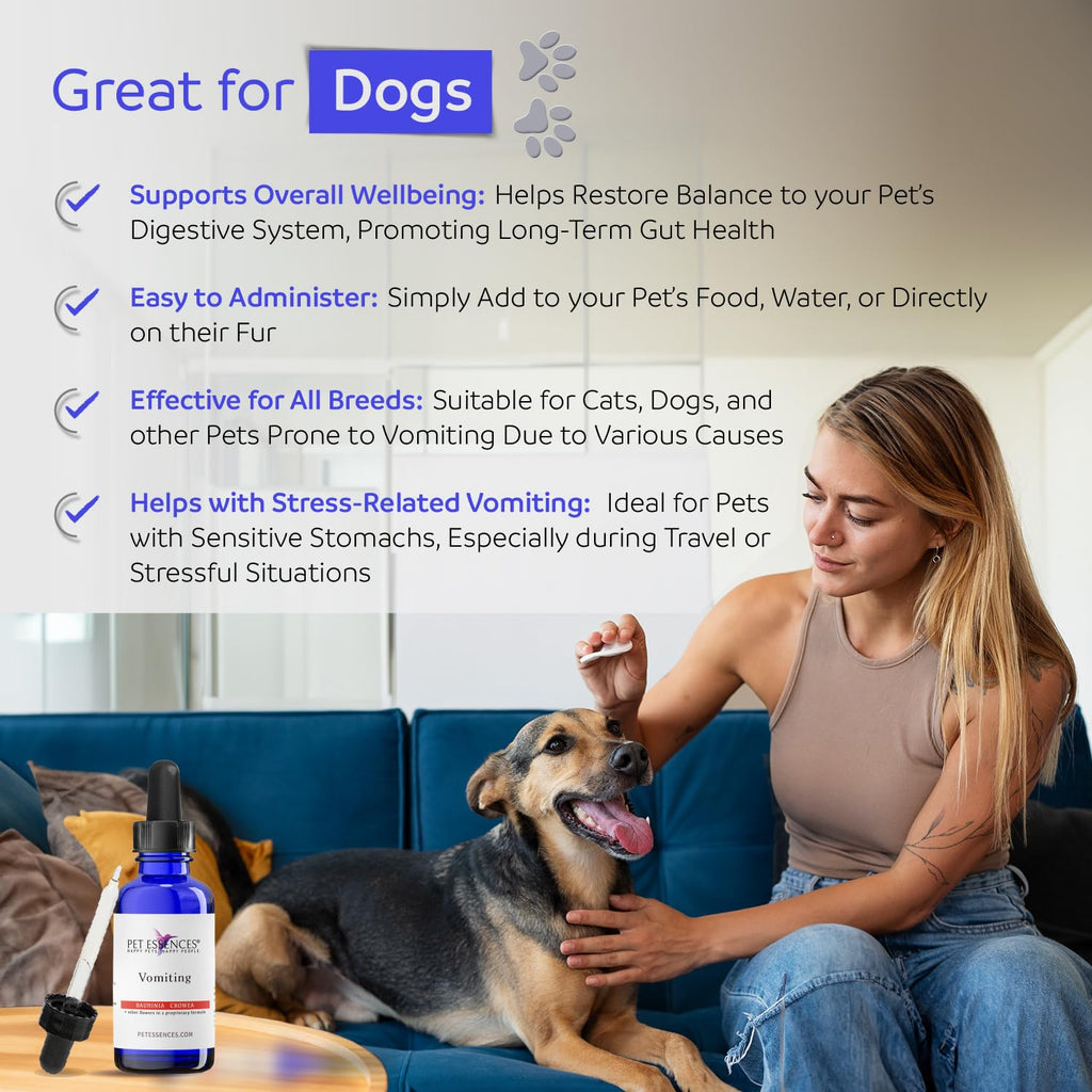 1 oz Natural Flower Essences for Dogs, Cats & Horses O689