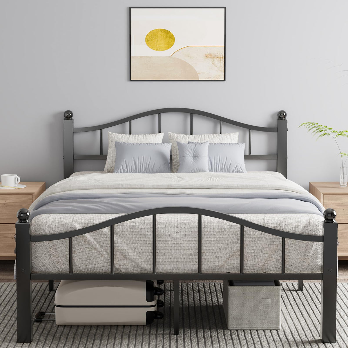 Full Size Bed Frames with Headboard G188