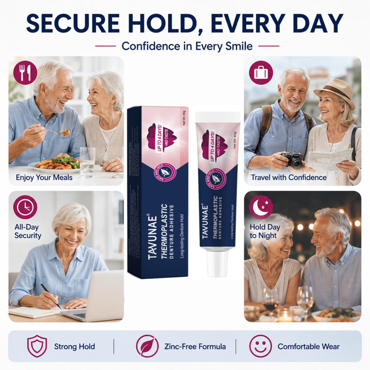 Adhesive Cream Denture Kit R555