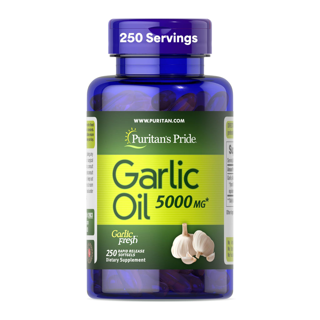 Garlic 5000mg 250 Softgels F196716